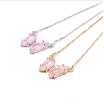 young gold plated butterfly necklace jewelry women